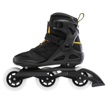 Rollerblade Inline Skates Macroblade 100 3WD (Rollen: 100mm/85A, Kugellager: SG9) schwarz/gelb Herren